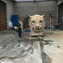 MONUMENTAL PANTHER HEAD - VILLAS